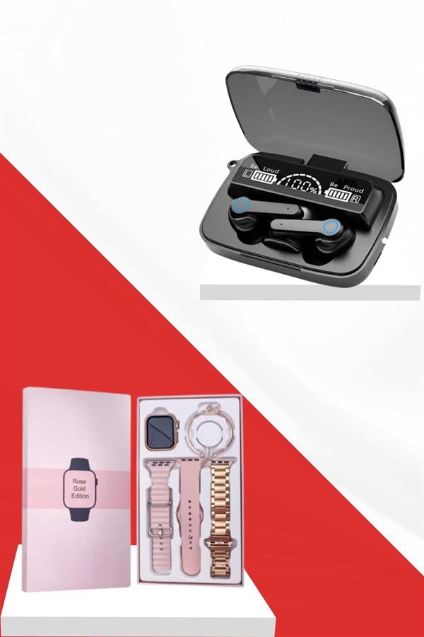 Dijital Göstergeli Powerbank Bluetooth Kulaklık ve Yeni Nesil Amoled Ekran Akıllı Saat - Lisinya Dijital Göstergeli Powerbank Bluetooth Kulaklık ve Yeni Nesil Amoled Ekran Akıllı Saat - Lisinya