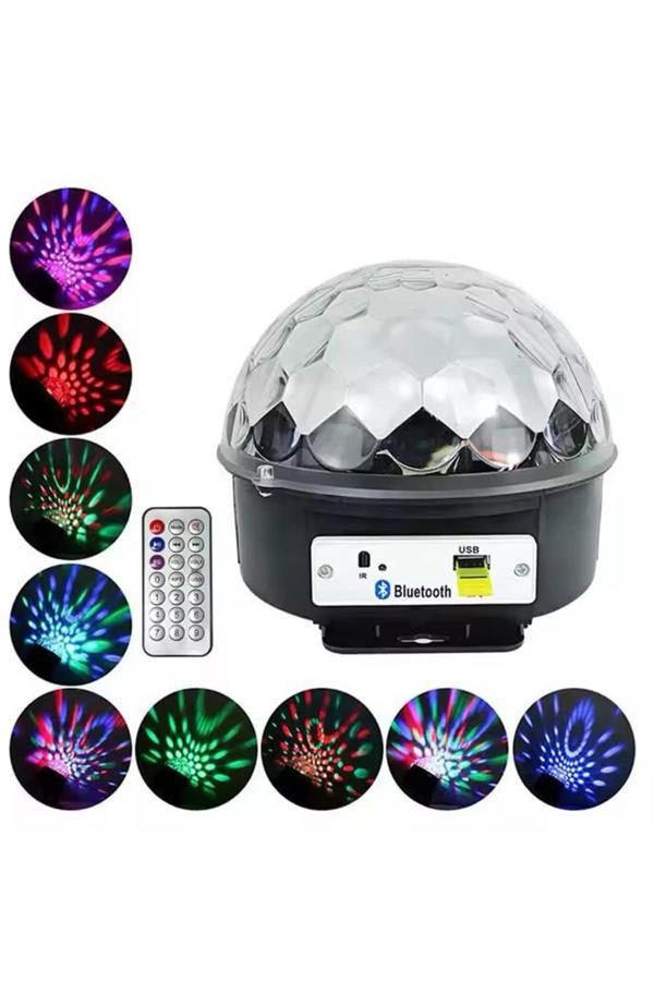 Disko Topu Renkli Işıklı Lazer Parti Bluetooth Bağlantılı Led Küre - Lisinya Disko Topu Renkli Işıklı Lazer Parti Bluetooth Bağlantılı Led Küre - Lisinya
