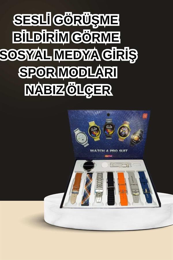 Dokunmatik Akıllı Saat Yeni Nesil Kulaklık Kampanyası Bluetooth Bağlantılı ANC Özelliği - Lisinya