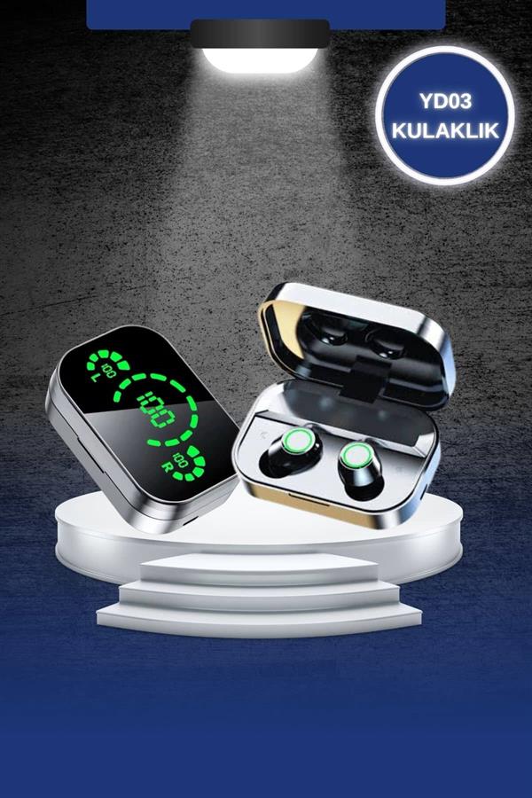 Dokunmatik Akıllı Saat Yeni Nesil Kulaklık Kampanyası Bluetooth Bağlantılı ANC Özelliği - Lisinya