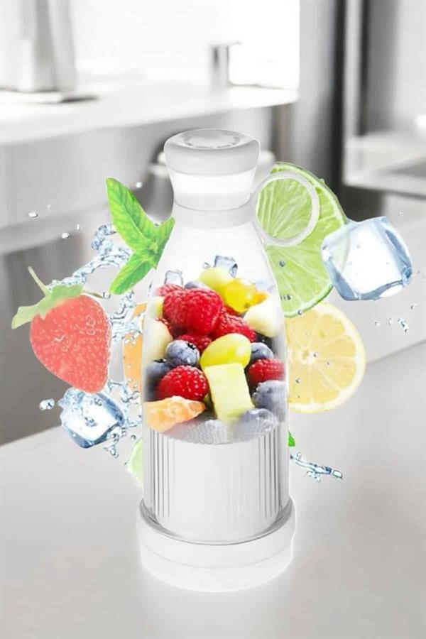 El Blender Bardak Blender Şarjlı Taşınabilir Meyve Sıkcağı Smoothie - Lisinya