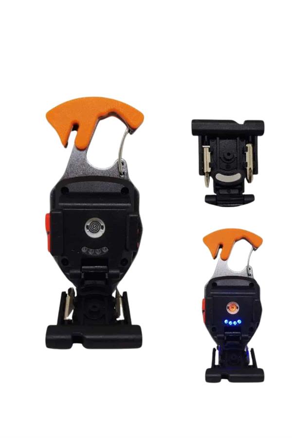 El Feneri LED Anahtarlık Çok Fonksiyonlu Mini Çakmak Özellikli - Lisinya