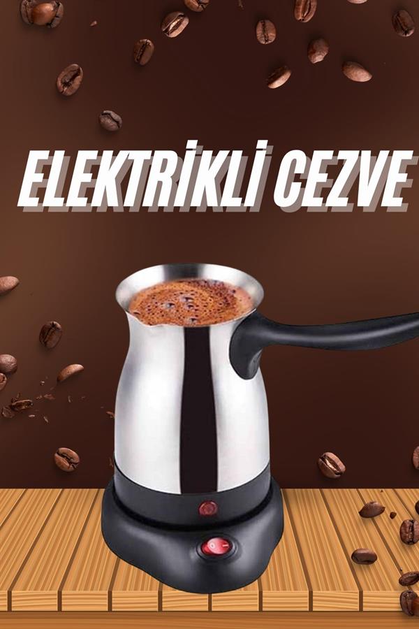 Elektrikli Türk Kahvesi Makinesi Elektrikli Cevze Telveli - Lisinya