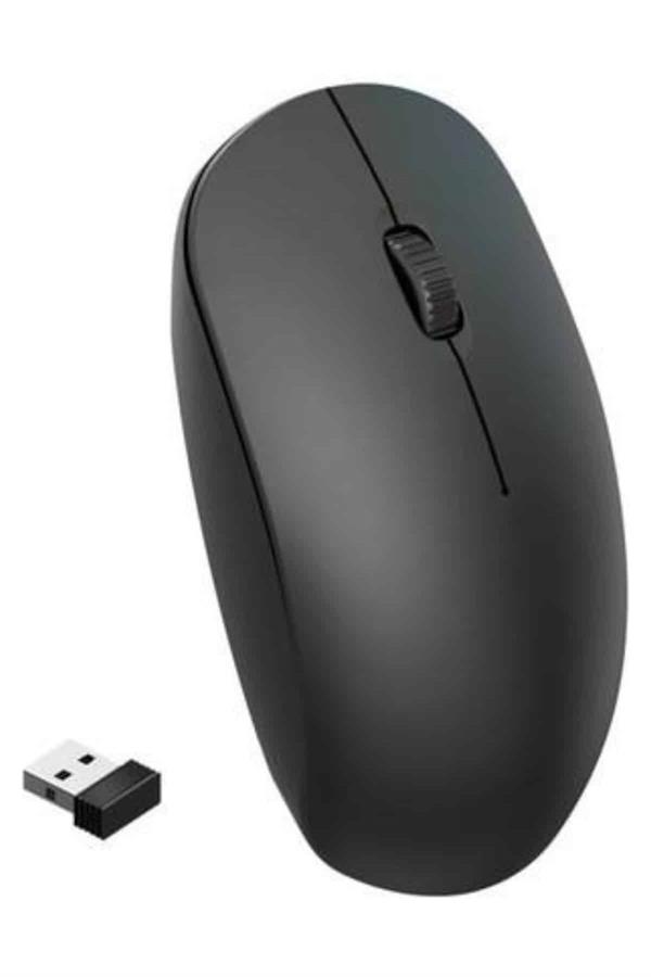 Ergonomik Tasarım Kablosuz Siyah Mouse Hassas Uzun Ömürlü - Lisinya