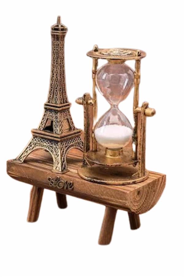 Eyfel Kuleli Kum Saati Dekoratif Hediyelik Eşya Retro Eyfel Kulesi - Lisinya