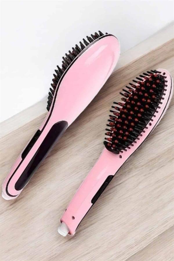 Fön Tarağı Saç Düzleştirici Sıkı Dişli Isı Ayarlı Elektriklenme Karşıtı - Lisinya