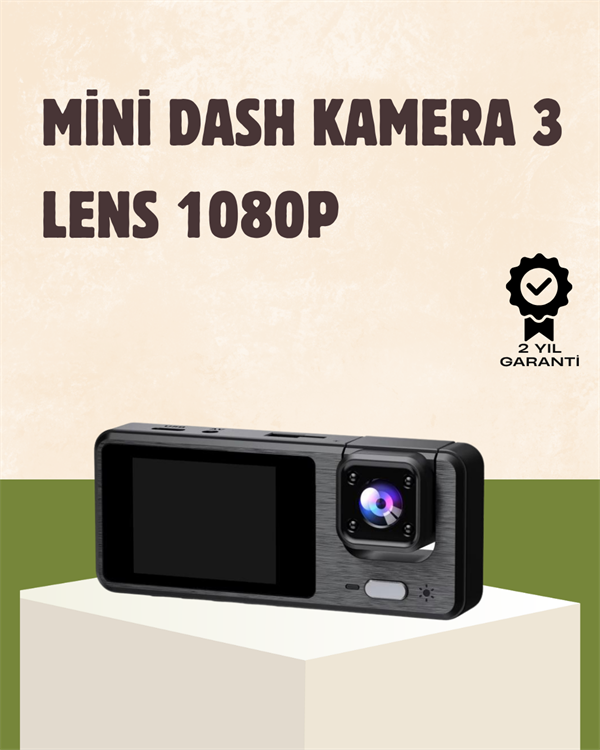 Full HD 3 Kanallı Araç Kamerası – Akıllı Çözümlerle Sürüş - Lisinya