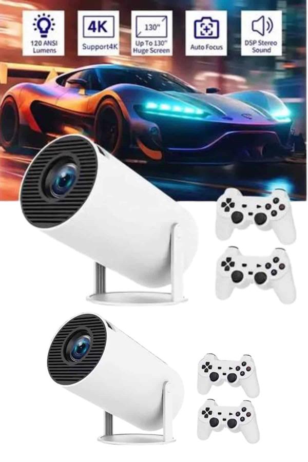 Full HD 8 GB Ayaklı Çift Kollu 4K Video Oyun Konsolu Taşınabilir - Lisinya