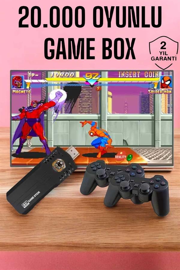 Game Box 20.000 Oyunlu 8K Ultra Oyun Konsolu - Lisinya