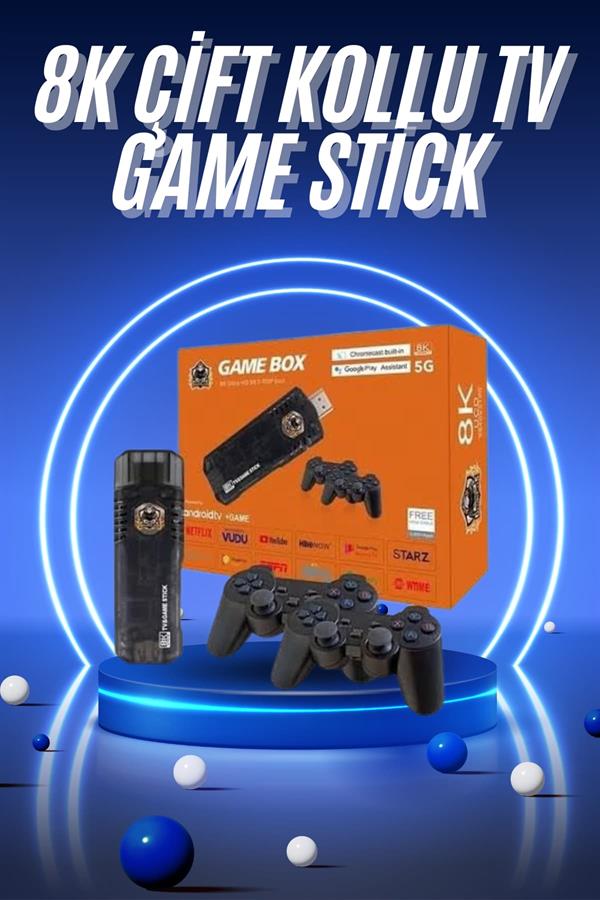 Game Box Android Tv 36500 Oyunlu Atari 5g 8k HDR Ultra HD 64 GB - Lisinya