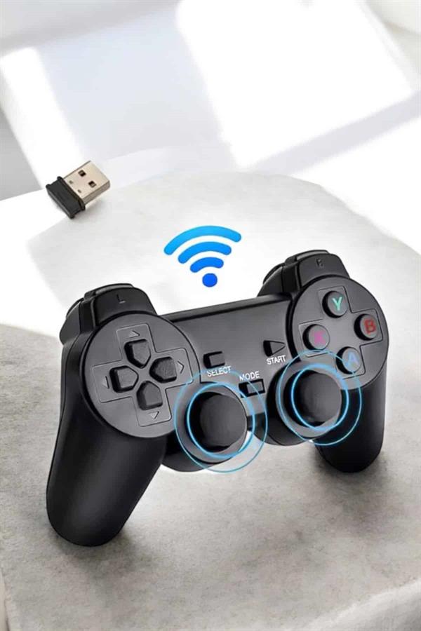 Game Stick 2000 Oyunlu 2.4G Kablosuz Çift Kol Yüksek Hassasiyetli Wireless - Lisinya