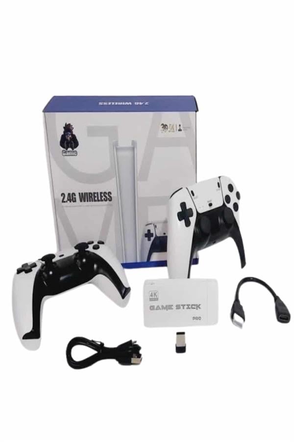 Game Stick 4K Retro Çift Kollu Atari Oyunlari +20000 Oyunlu Konsol Nostalji - Lisinya