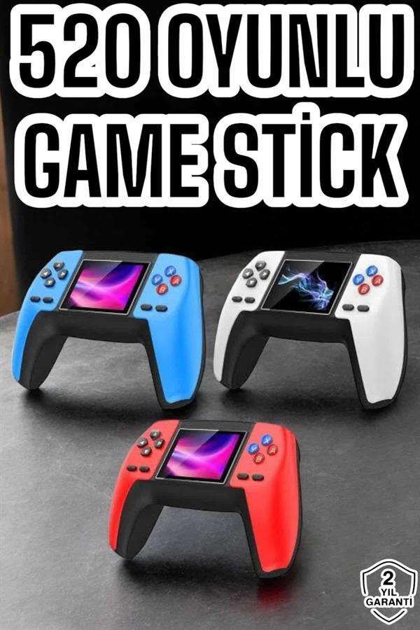 Game Stick Oyun Konsolu 520 Oyunlu Retro Oyunlu Led Ekran - Lisinya