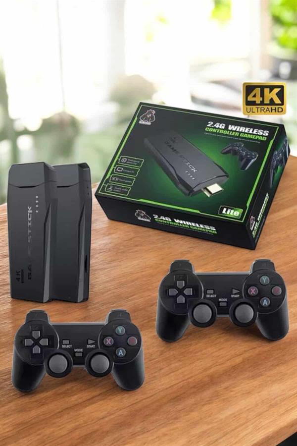 Gaming Atari 2.4g Uyumlu Kablosuz Çift Kol Game Stick - Lisinya