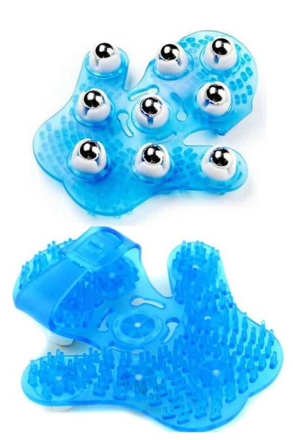 Giyilebiilir Masaj Eldiveni 9 Bilyeli Tüm Vücut Masajına Uygun - Lisinya