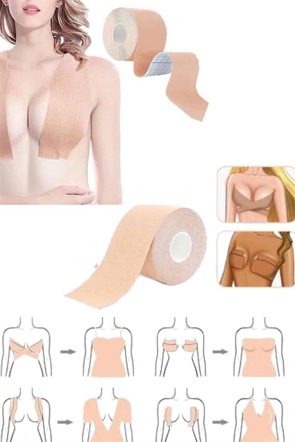 Göğüs Bandı Toparlayıcı ve Şekillendirici Tere ve Suya Dayanıklı Esnek Yapılı Hassas Ciltlere Uygun - Lisinya