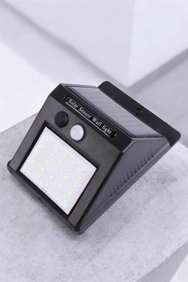 Güneş Enerjili Bahçe Lambası Solar Gece Aydınlatma Sensörlü Lamba - Lisinya