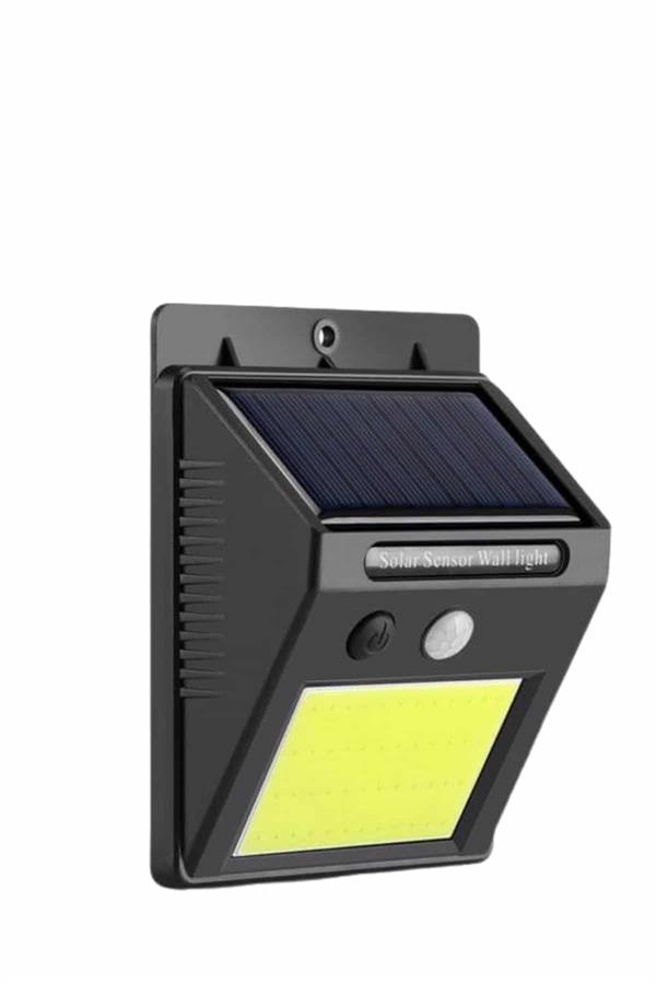 Güneş Enerjili Sensörlü Duvar Lambası Bahçe Lamba Suya Dayanıklı Bahçe Aydınlatma - Lisinya