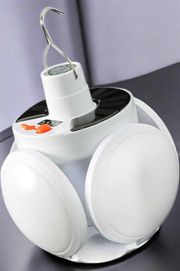 Güneş Enerjili Solar Aydınlatma Kamp Çadır Lambası Şarjlı Ampül Led Şarjlı El Feneri Işıldak - Lisinya Güneş Enerjili Solar Aydınlatma Kamp Çadır Lambası Şarjlı Ampül Led Şarjlı El Feneri Işıldak - Lisinya