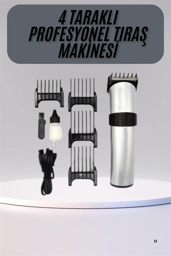 Hassas Ciltlere Özel Saç Sakal ve Vücut Kuaför Tipi Şarjlı Tıraş Makinesi - Lisinya