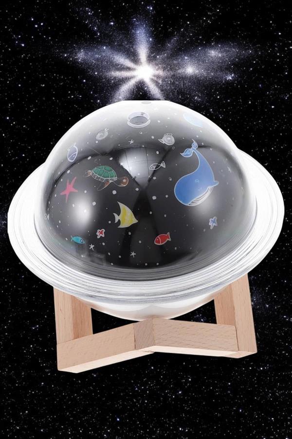 Hava Nemlendirici Projeksiyon Görünümlü USB Bağlantılı Aromaterapi - Lisinya