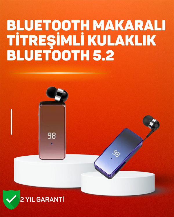İki Telefona Aynı Anda Bağlanan Bluetooth 5.3 Klipsli Kulaklık – MFB Çok Noktalı Bağlantı - Lisinya İki Telefona Aynı Anda Bağlanan Bluetooth 5.3 Klipsli Kulaklık – MFB Çok Noktalı Bağlantı - Lisinya