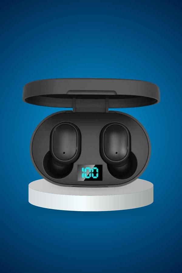 İkili Bluetooth Kulaklık Dijital Göstergeli Uzun Pil Ömrü Yüksek Ses Kaliteli - Lisinya