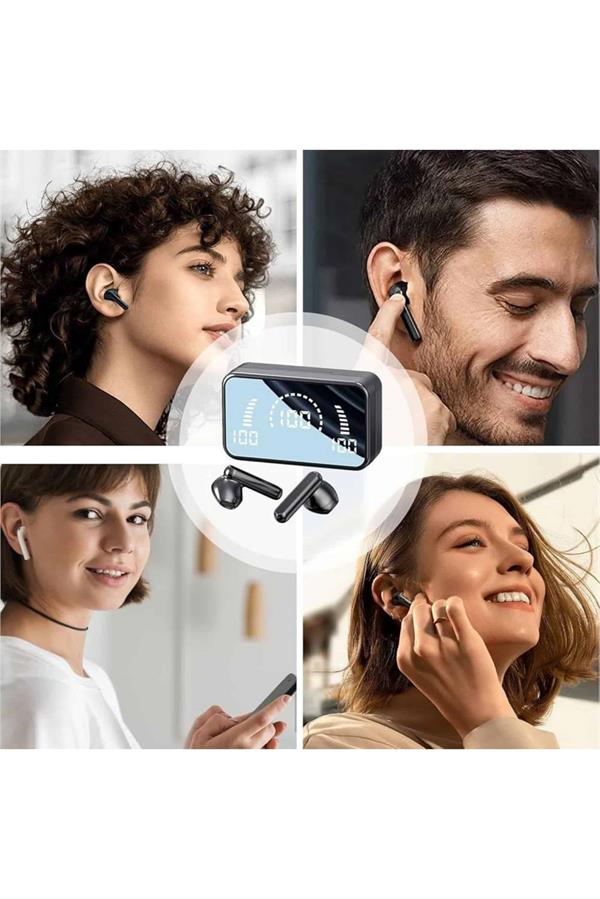 İos Android Uyumlu Bluetooth Kulaklık Kablosuz Kulaklık Yüksek Basslı - Lisinya
