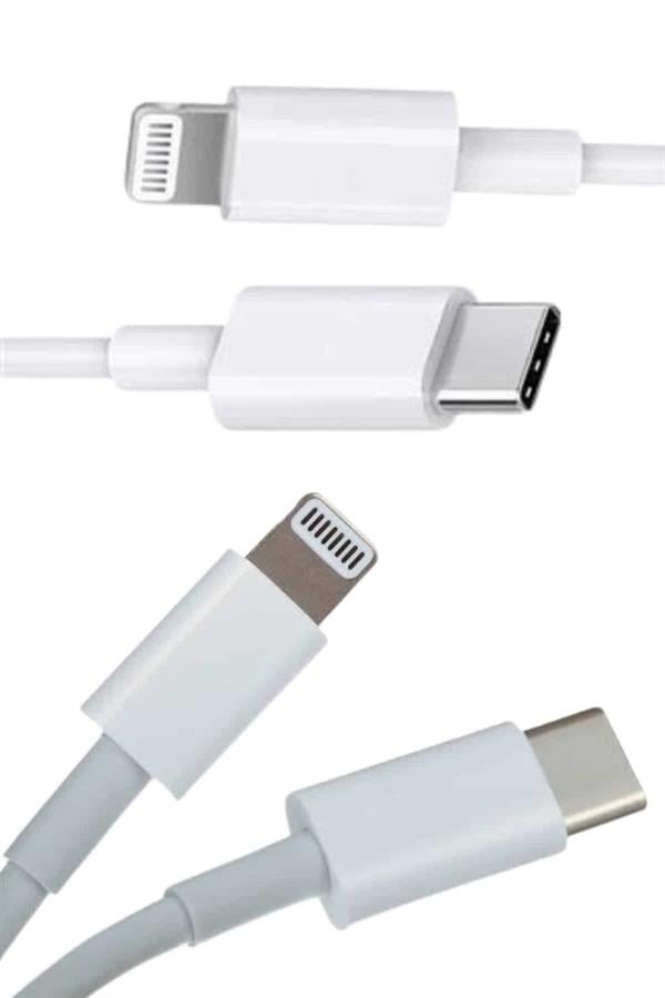 İOS Uyumlu 8 X Xs Xr 11 12 13 14/Pro Max Mini Plus Şarj Kablosu - Lisinya