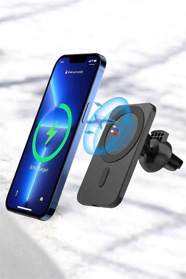 İOS Uyumlu Manyetik Tasarım Magsafe İphone 12/13/14/15 Uyumlu Powerbank - Lisinya