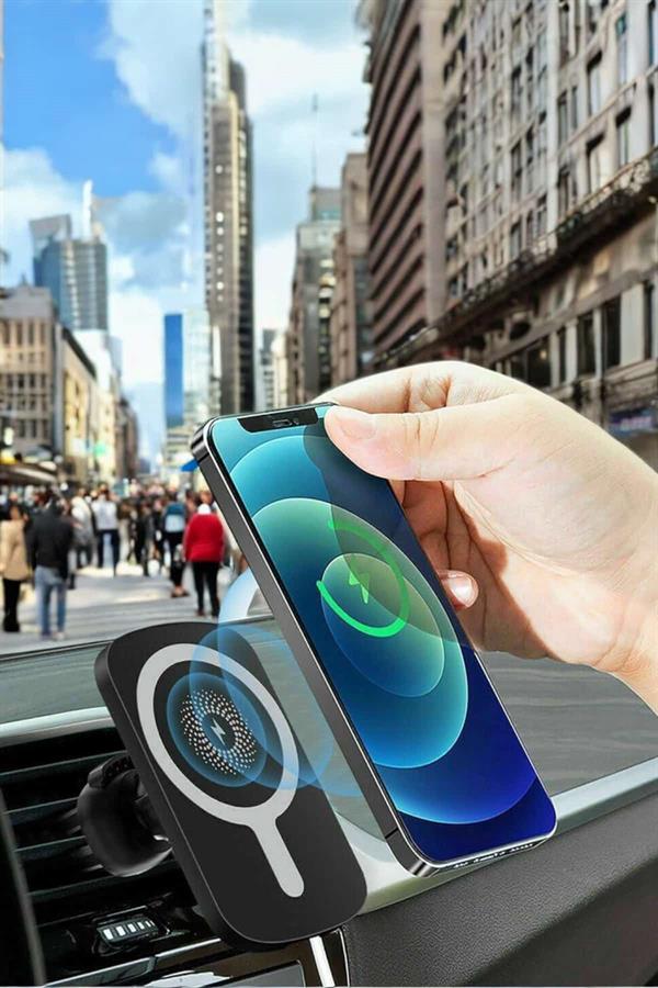 İOS Uyumlu Manyetik Tasarım Magsafe İphone 12/13/14/15 Uyumlu Powerbank - Lisinya