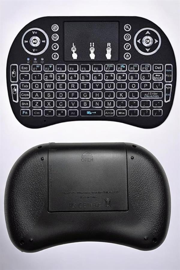 Işıklı Kablosuz Mini Q Klavye Tüm Cihazlara Uyumlu - Lisinya