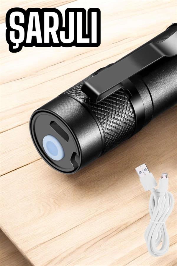 Işıldak El Feneri Kamp Lambası Mini Taşınabilir Acil Durum Lambası Fener Led Işık - Lisinya