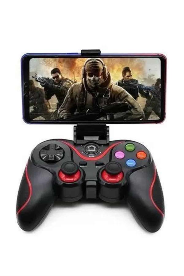 Joystik Gamepad Bluetooth Telefon Tutucu Oyun Kolu Telefon Android Uyumlu - Lisinya