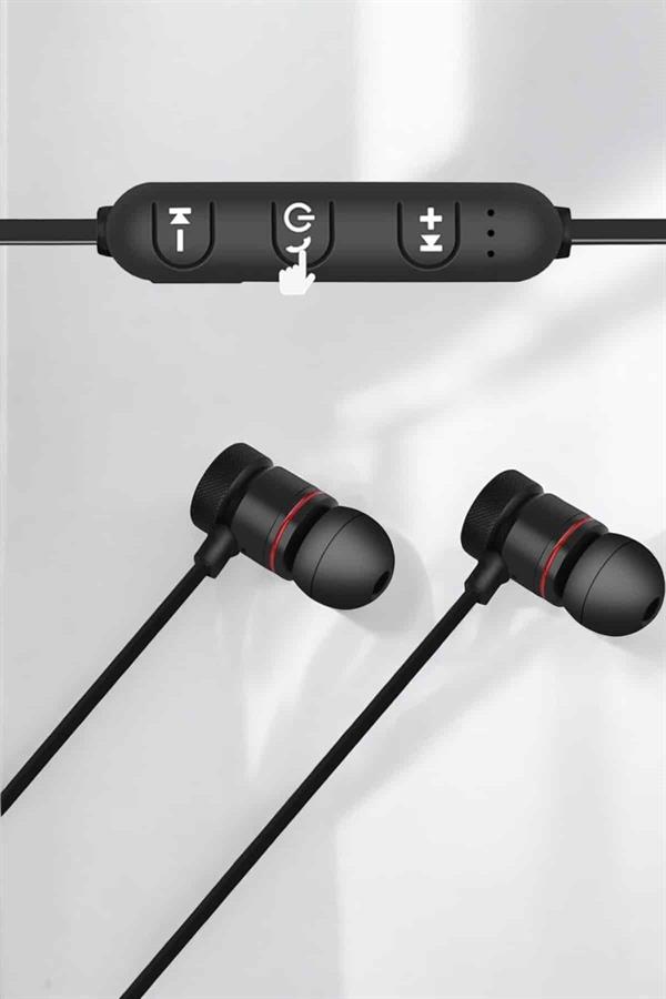 Kablolu Mıknatıslı Sport Kulaklık Bluetooth Bağlantılı - Lisinya Kablolu Mıknatıslı Sport Kulaklık Bluetooth Bağlantılı - Lisinya