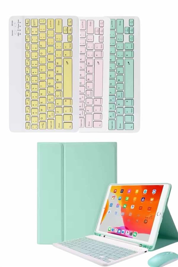 Kablosuz Bluetooth Bağlantılı Taşınabilir Q Klavye Tüm Cihazlara Uyumlu - Lisinya