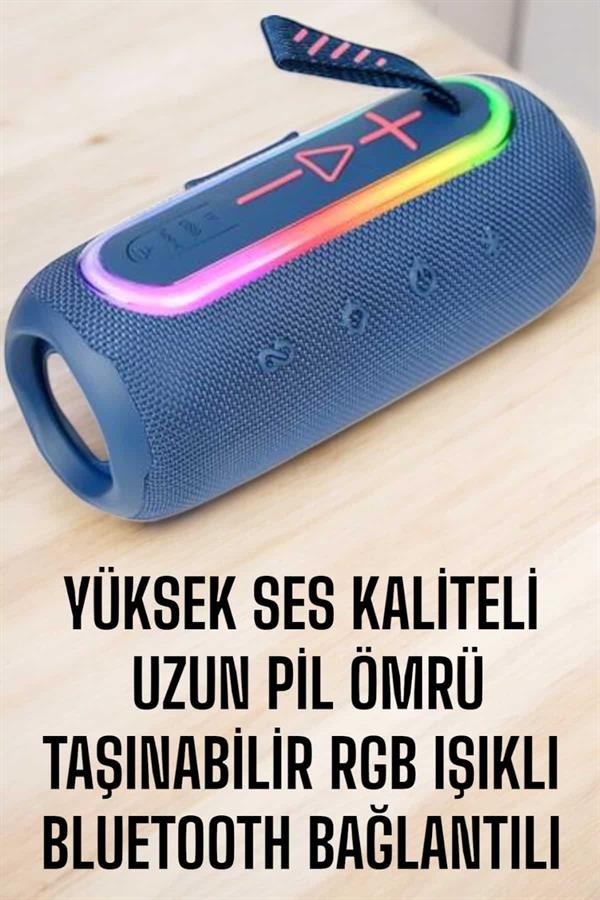 Kablosuz Bluetooth Hoparlör Uzun Pil Ömrü Taşınabilir - Lisinya