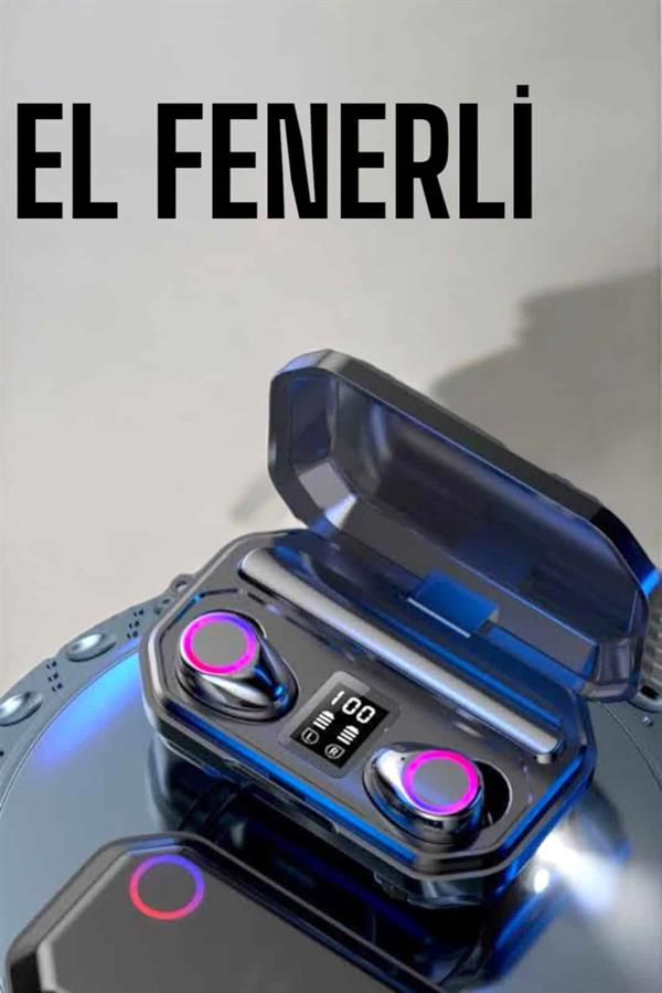 Kablosuz Bluetooth Kulaklık Dijital Göstergeli Uzun Pil Ömrü - Lisinya