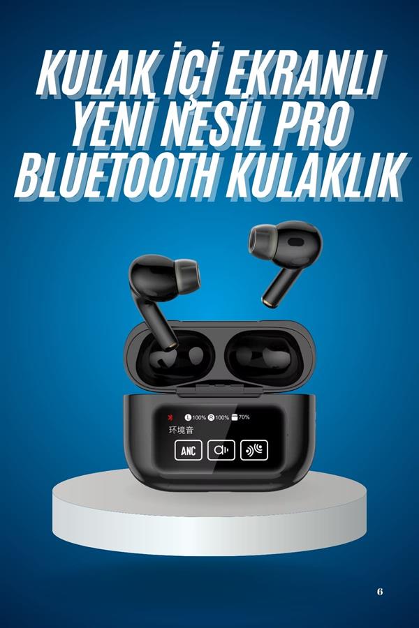 Kablosuz Bluetooth Kulaklık Pro Yeni Nesil Dokunmatik Kontrol - Lisinya