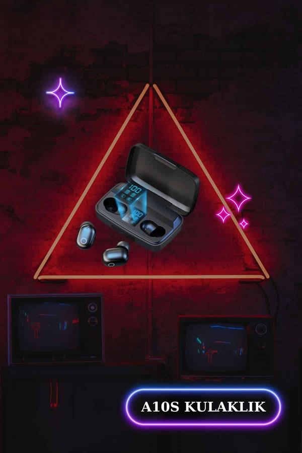 Kablosuz Bluetooth Kulaklık ve Kordon Hediyeli Akıllı Saat Nabız Ölçer Uzun Pil Ömrü - Lisinya