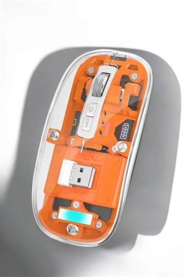 Kablosuz Mouse Fare 5.0 Bluetooth Bağlantılı USB Girişli - Lisinya