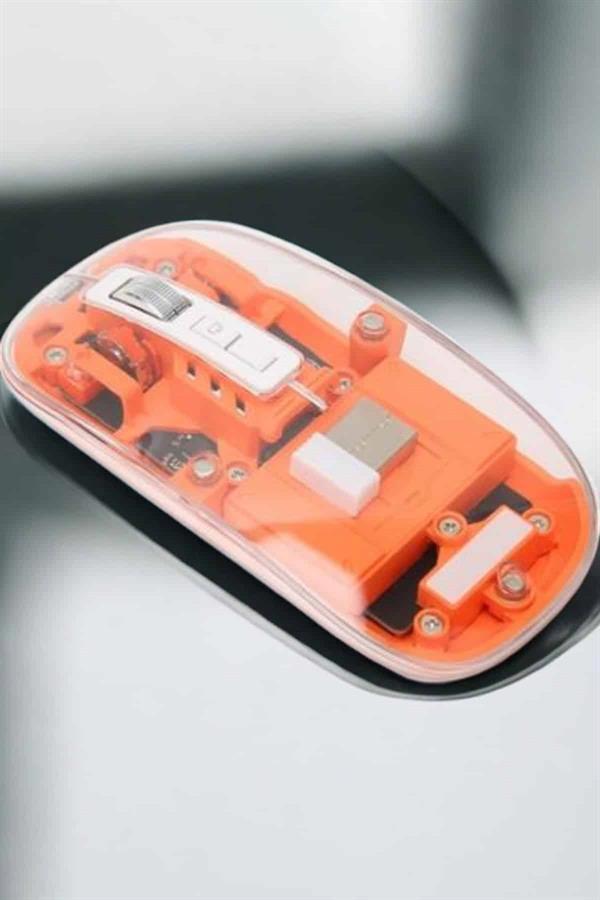 Kablosuz Mouse Fare 5.0 Bluetooth Bağlantılı USB Girişli - Lisinya