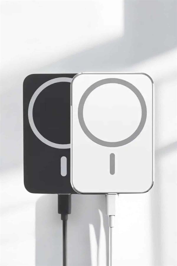 Kablosuz Şarj Aleti Magsafe Araç Içi Manyetik Şarj 15W İOS Uyumlu - Lisinya