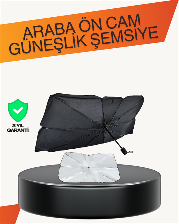 Kalın Kumaşlı Ön Cam Güneşliği – Solmaz, Deforme Olmaz, Uzun Ömürlü - Lisinya