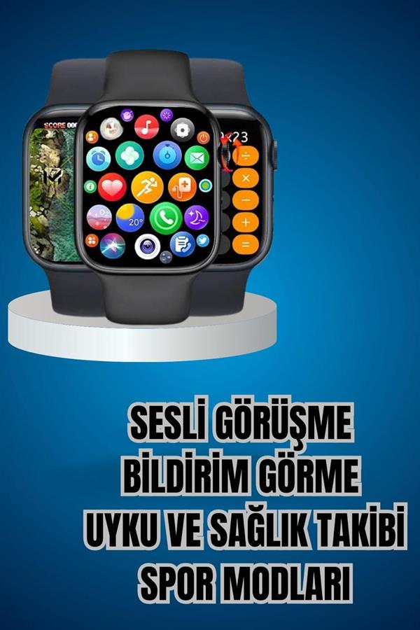 Kaliteli Akıllı Saat ve Kaliteli Bluetooth Kulaklık ANC Özelliği Uzun Pil Ömrü - Lisinya