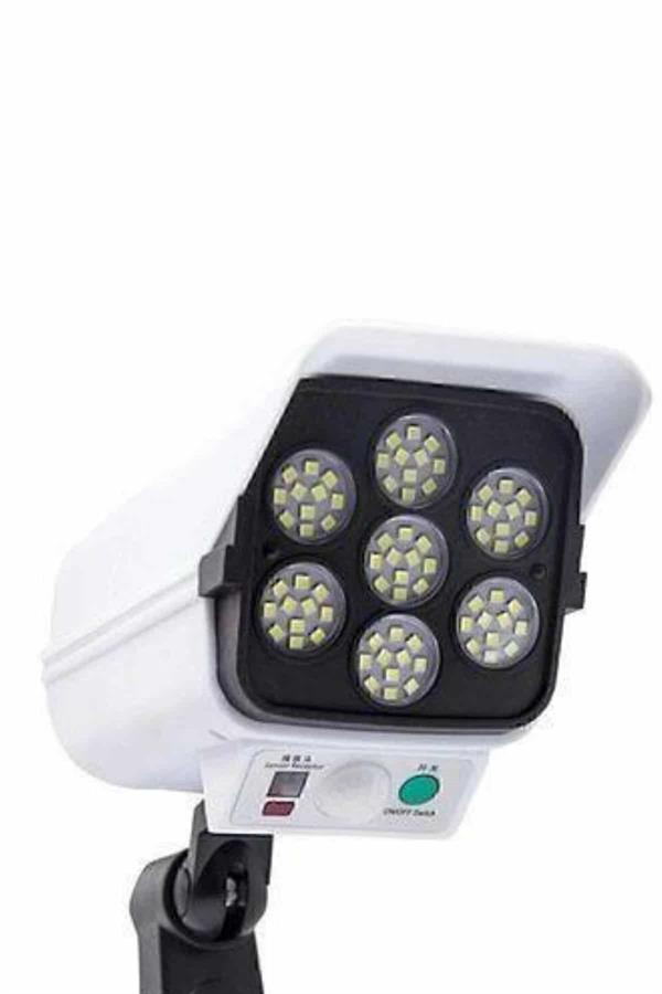 Kamera Görünümlü Led Lamba Dönebilen Bahçe Aydınlatması Duvar Lambası - Lisinya