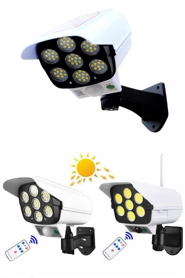 KAMERA GÖRÜNÜMLÜ SOLAR LAMBA - Lisinya KAMERA GÖRÜNÜMLÜ SOLAR LAMBA - Lisinya