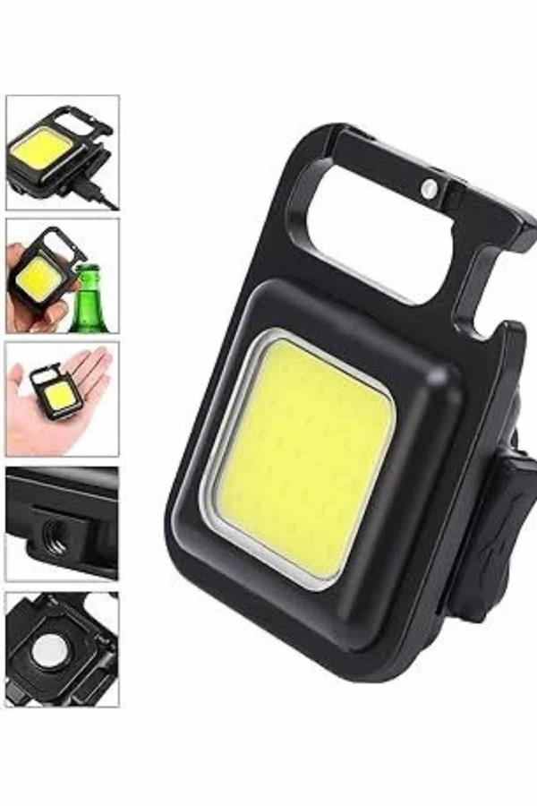 Kamp Çadır Lambası Şarjlı El Feneri Işıldak Anahtarlık Mini Mıknatıslı - Lisinya