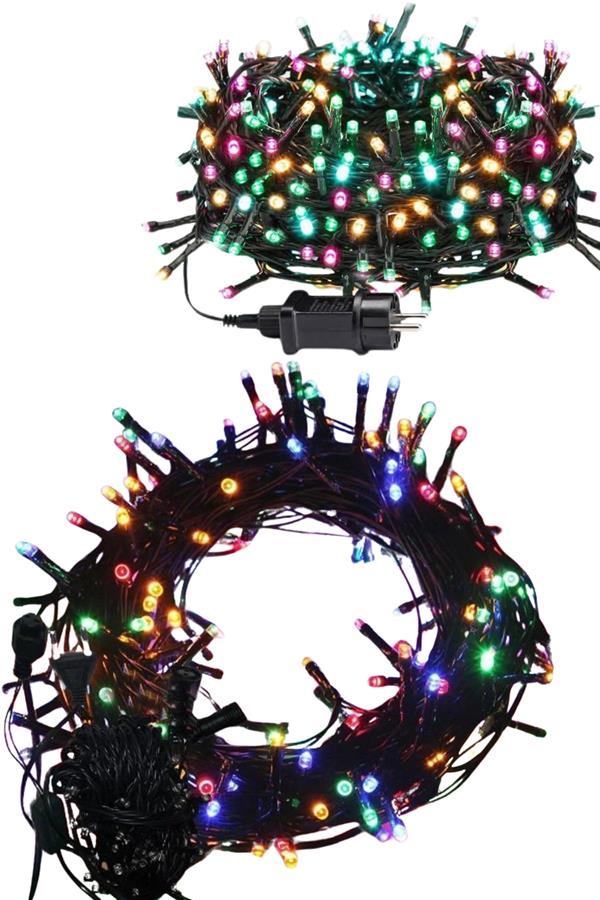 Karışık Renk Pilli Led Işık Çok Fonksiyonlu Enerji Tasarruflu 5 Metre - Lisinya