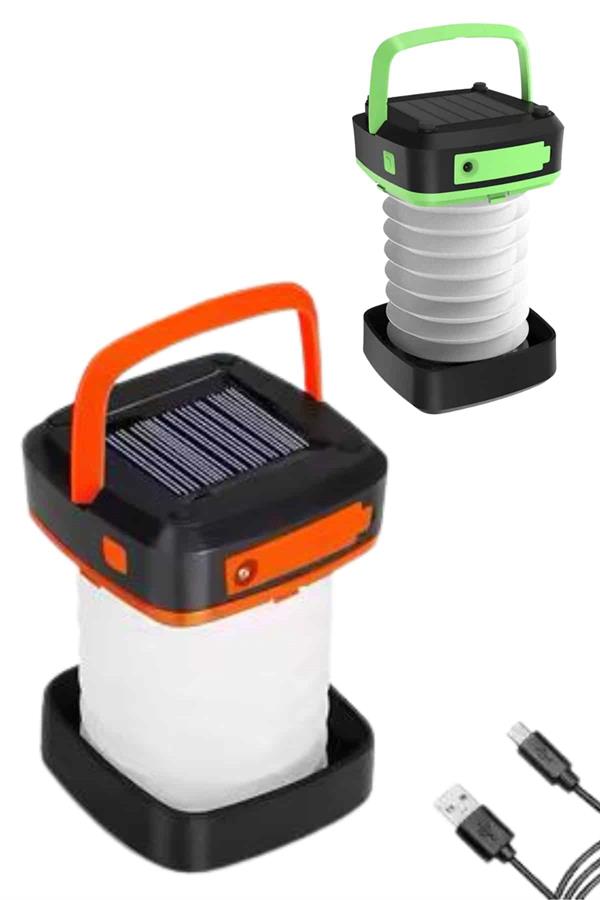 Katlanabilir Kamp Lambası Akordiyon Lamba Şarjlı 3 Kademeli Solar - Lisinya Katlanabilir Kamp Lambası Akordiyon Lamba Şarjlı 3 Kademeli Solar - Lisinya